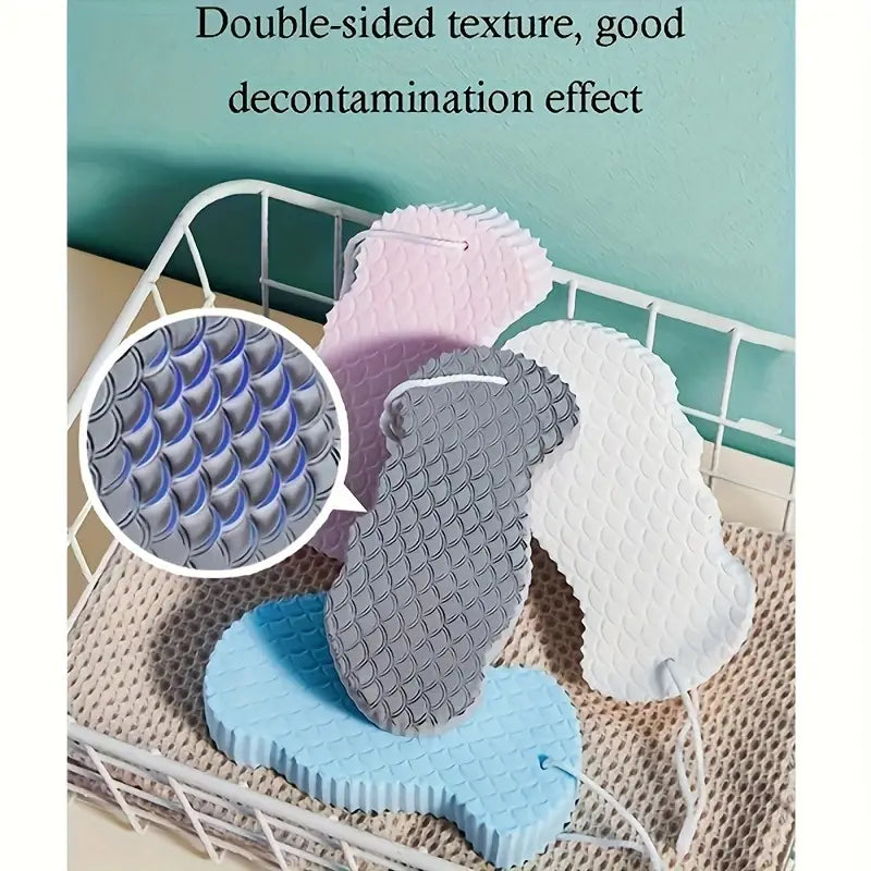 Magic Bath Body Shower Sponge - Brush for Gentle Cleansing and Dead Skin Removal